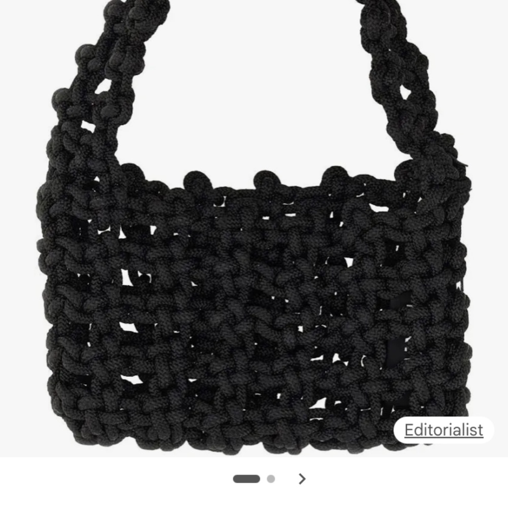 KARA knitted should bag